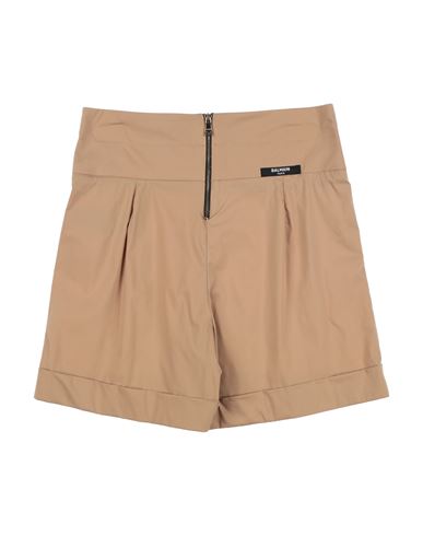 Kid Girl Shorts & Bermuda Shorts Camel