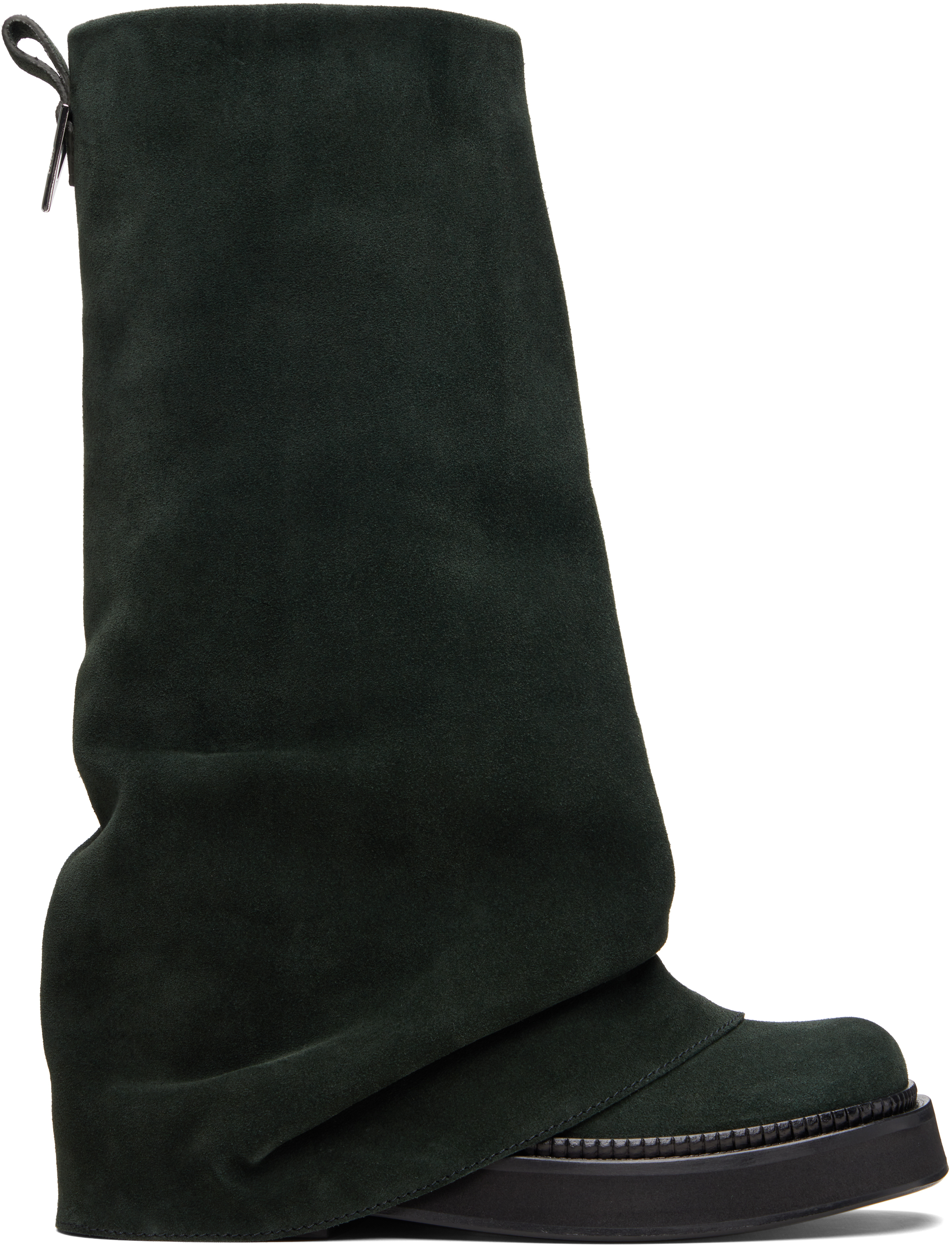 Green Robin Combat Boots