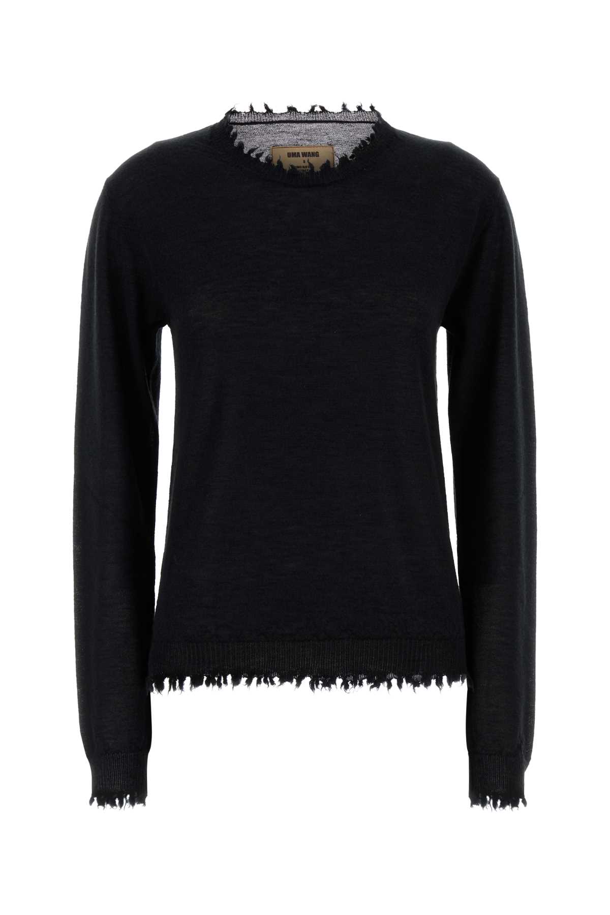 Black Cashmere Sweater