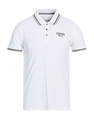 Man Polo shirt White Size M Cotton
