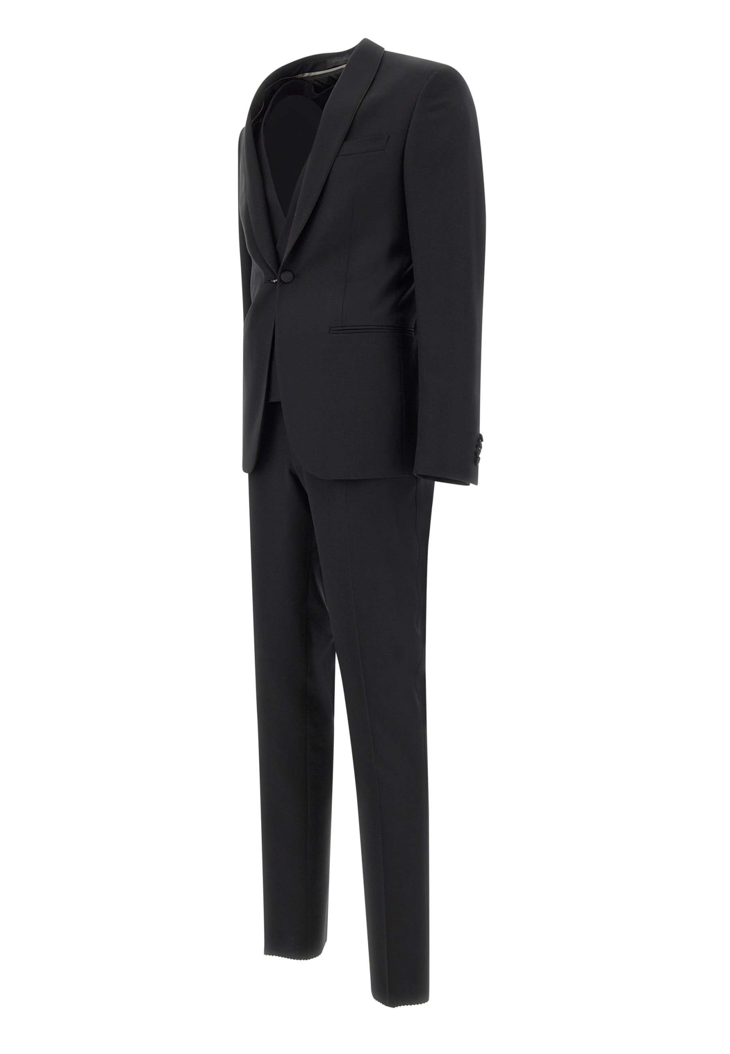 Fresh Wool Three-piece Suit