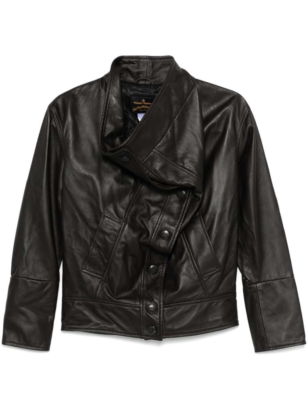 2012-2013 leather jacket - Brown