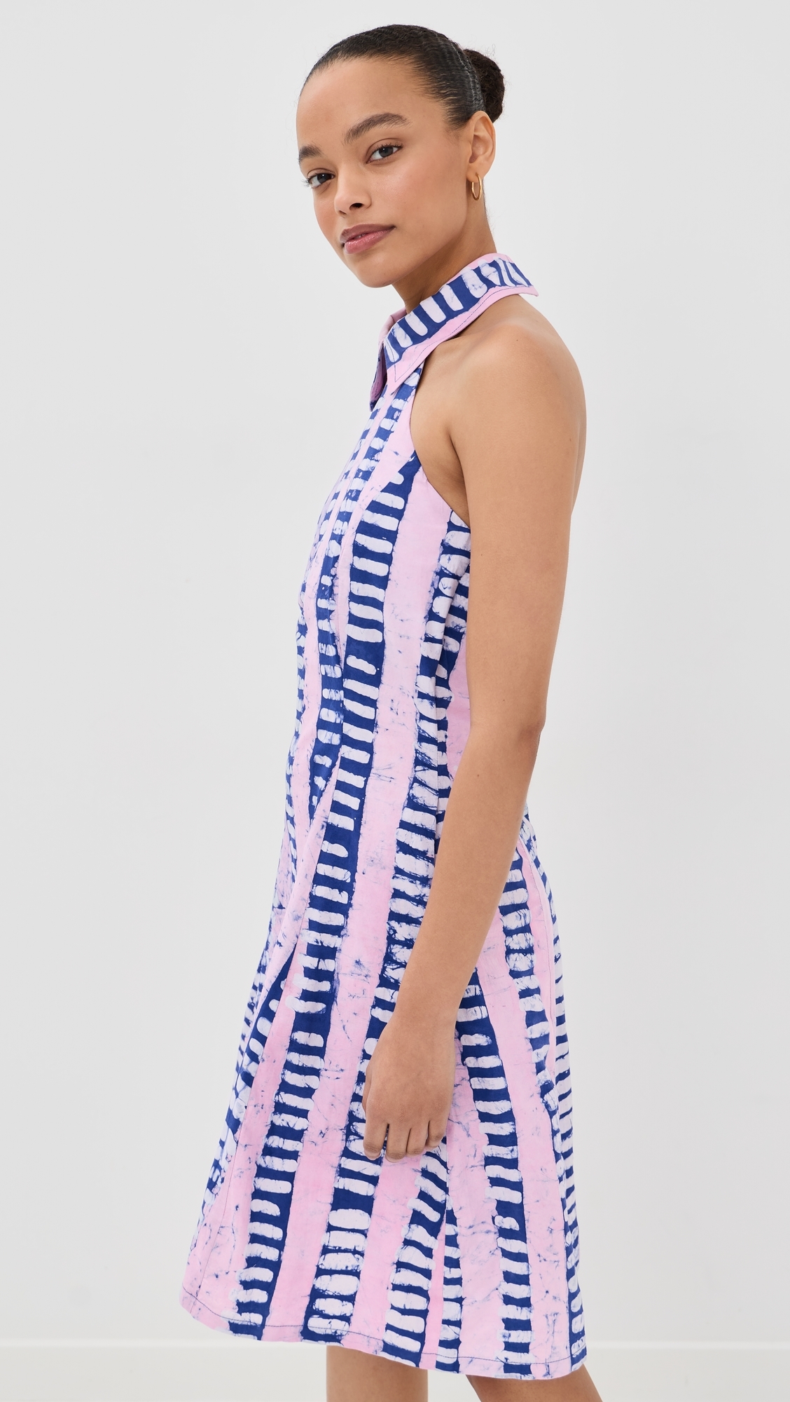 Aderoju Dress Purple & Blue