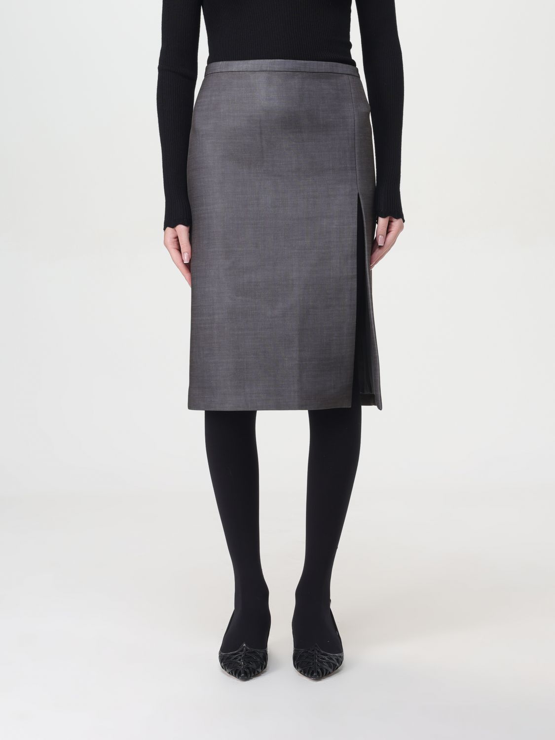 Skirt Woman color Grey