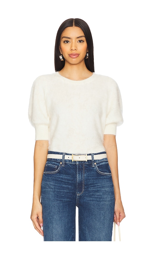 PAIGE Gladiolus Top in Ivory. - L also in