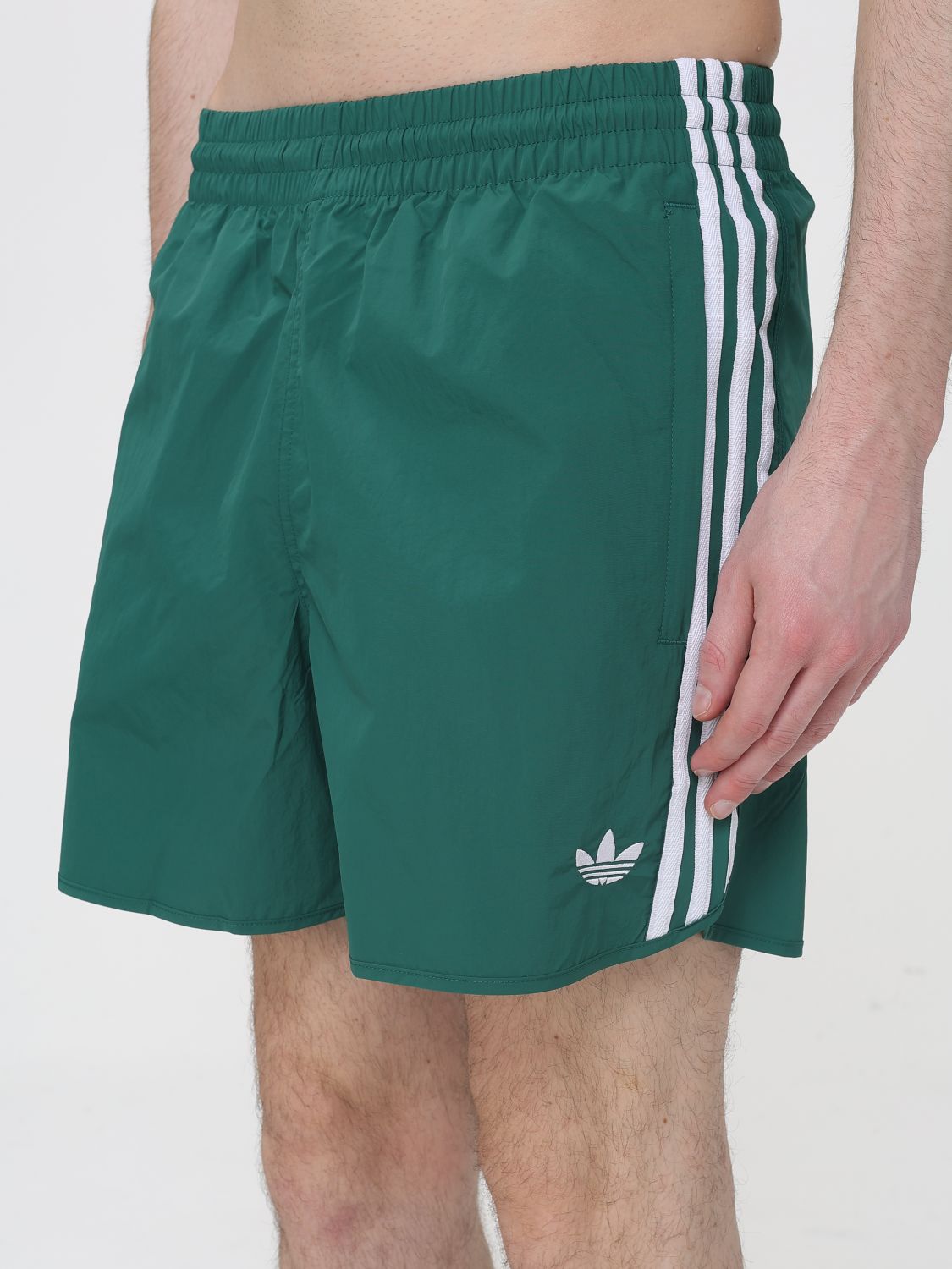 Swimsuit Men color Green