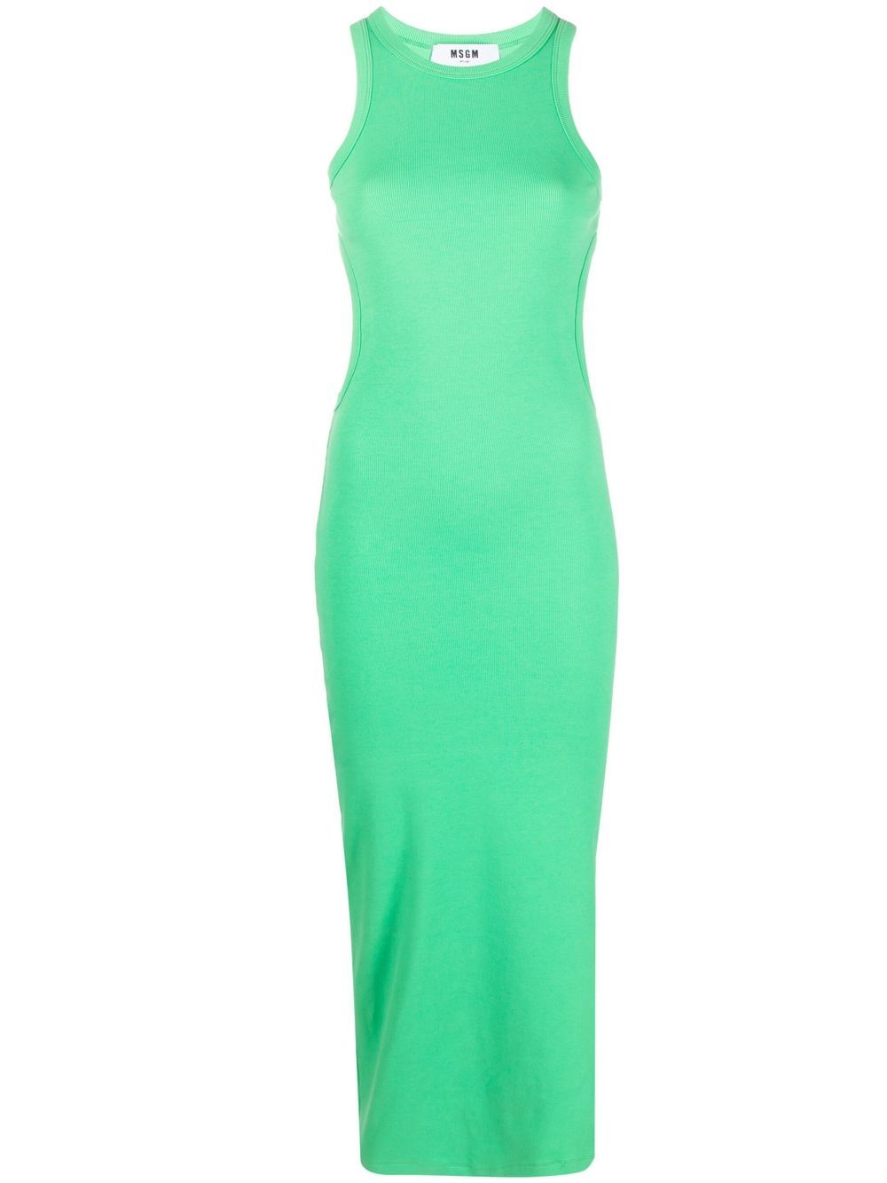 Cut-out Detail Slim Knit Dress