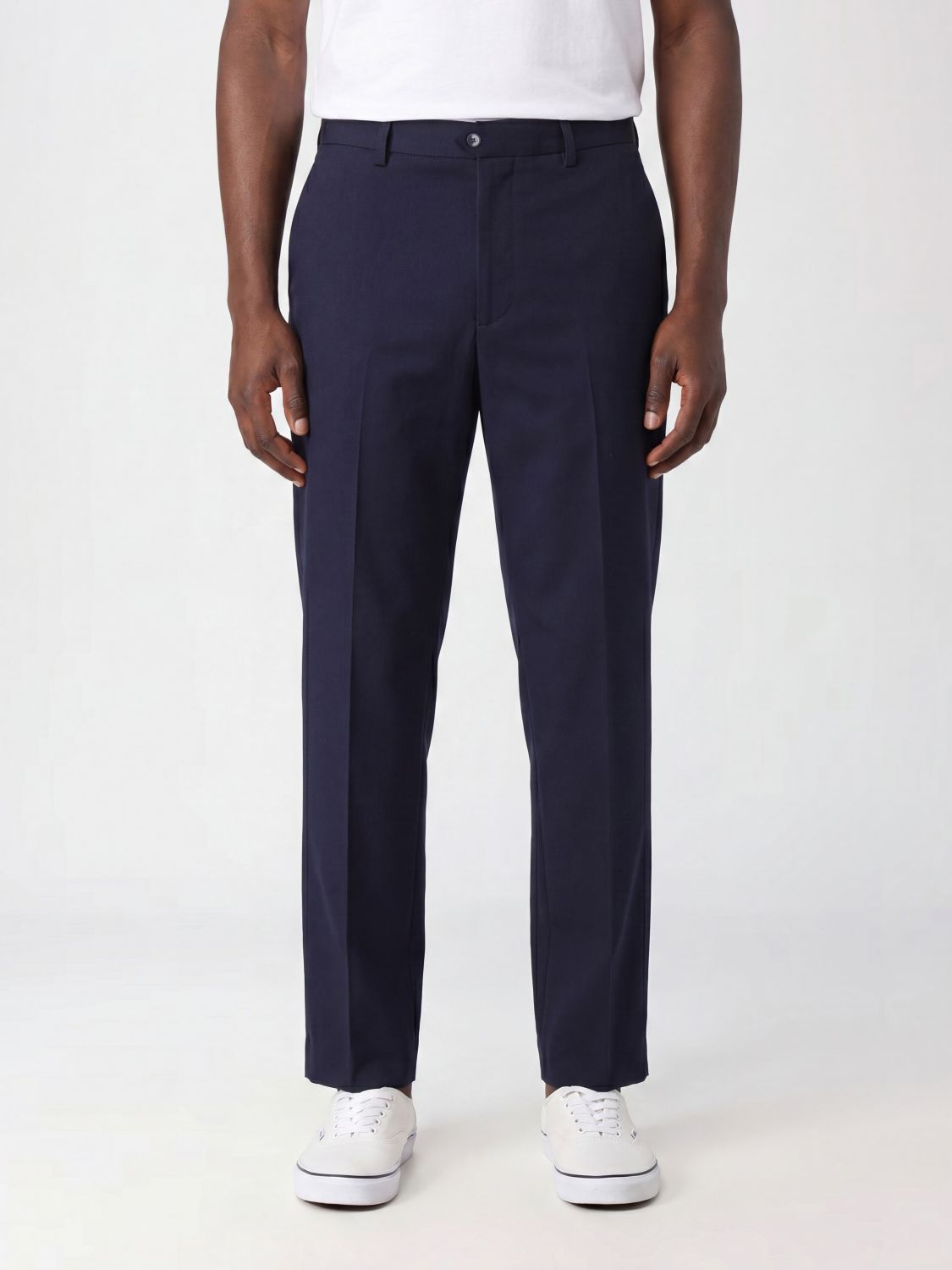 Pants Men color Blue