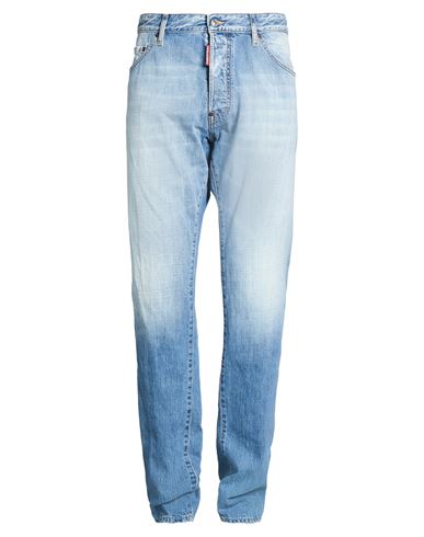 Man Jeans Blue Size 40 Cotton