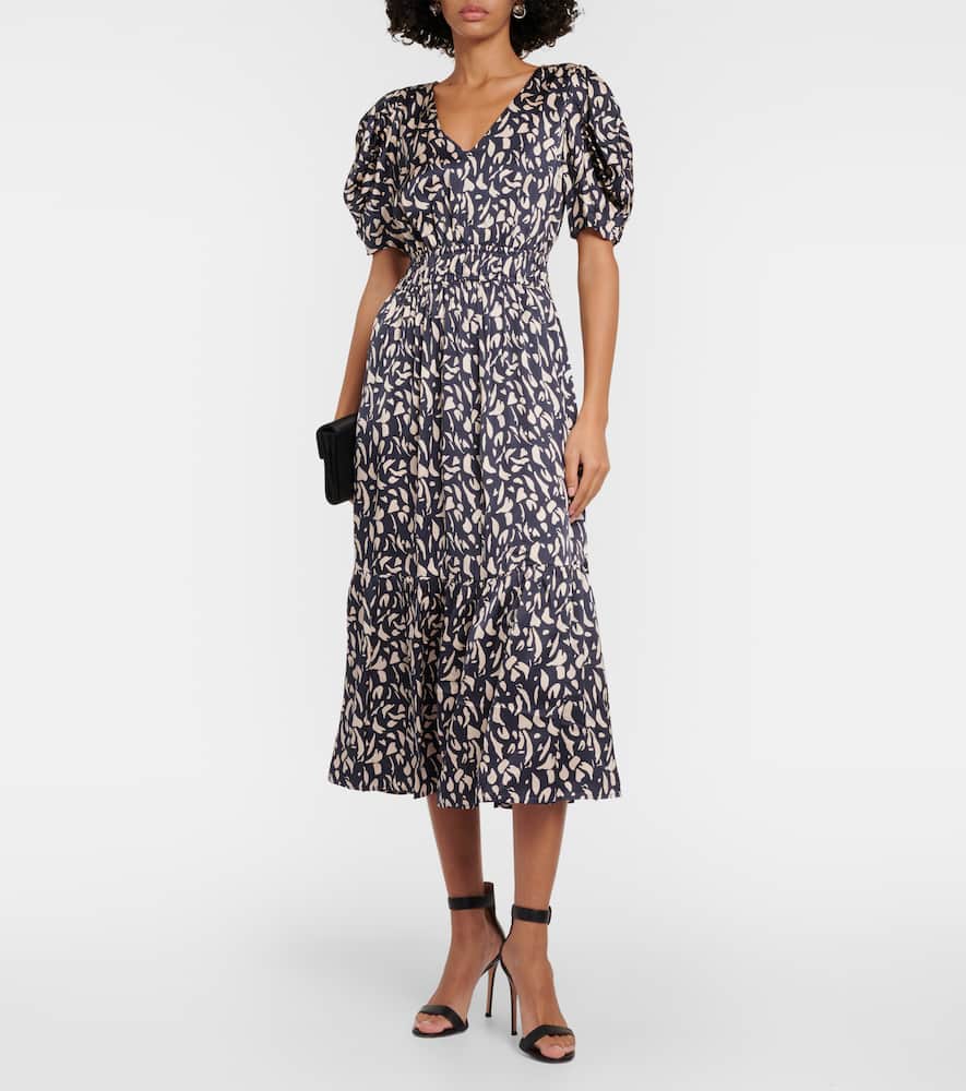 Lyuda printed midi dress