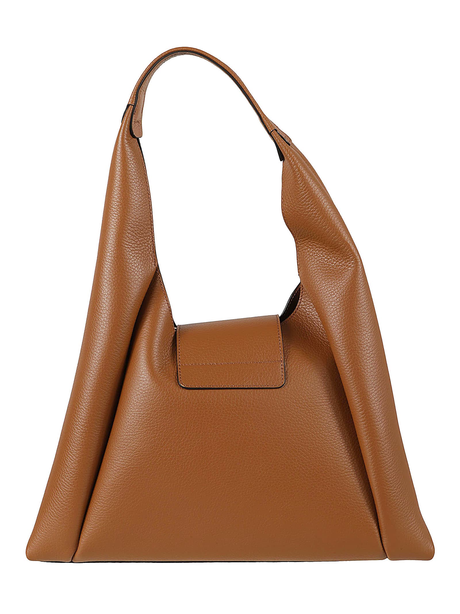 H Embossed Hobo Bag