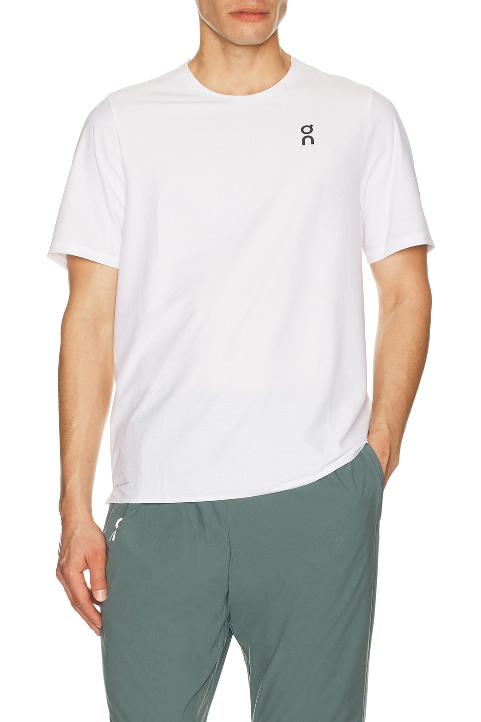 On Court-T in White. - S also in M, XL/1X