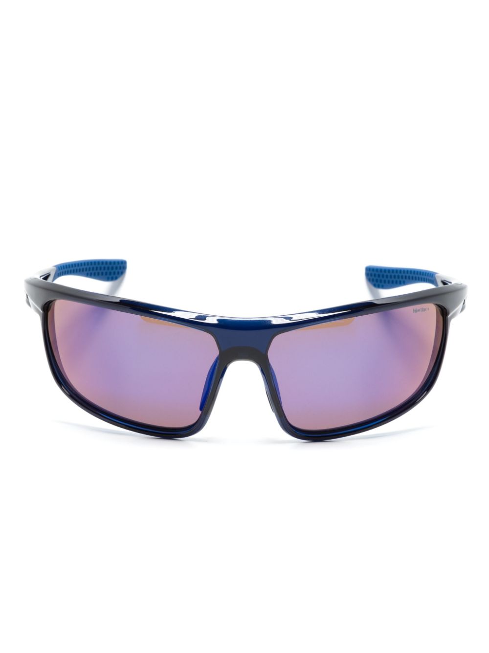 Windtrack Run E rectangle-frame sunglasses - Blue