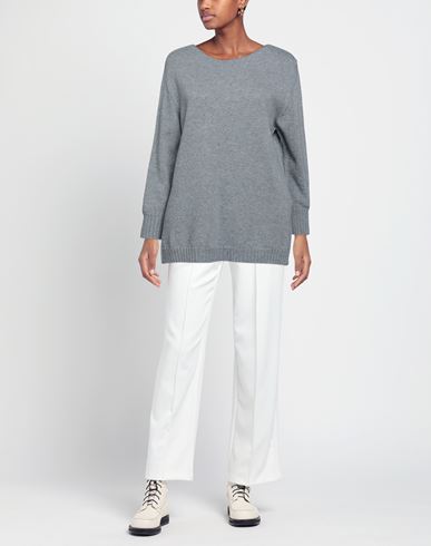 Woman Sweater Grey Size ONESIZE Viscose, Nylon, Wool, Cashmere, Polyester