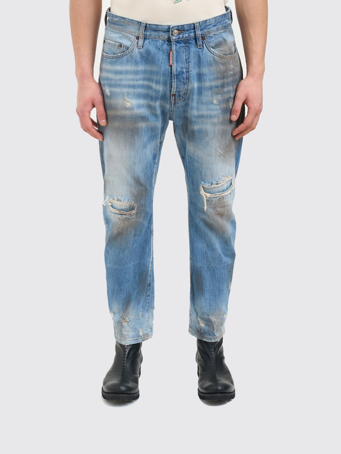 Jeans Men color Denim