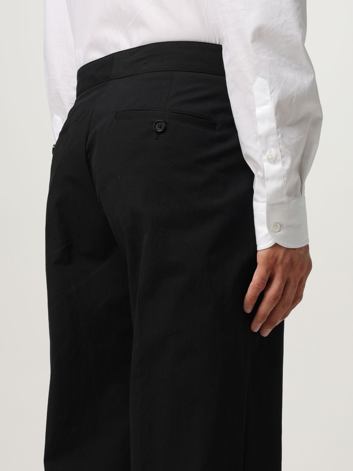 Pants Men color Black