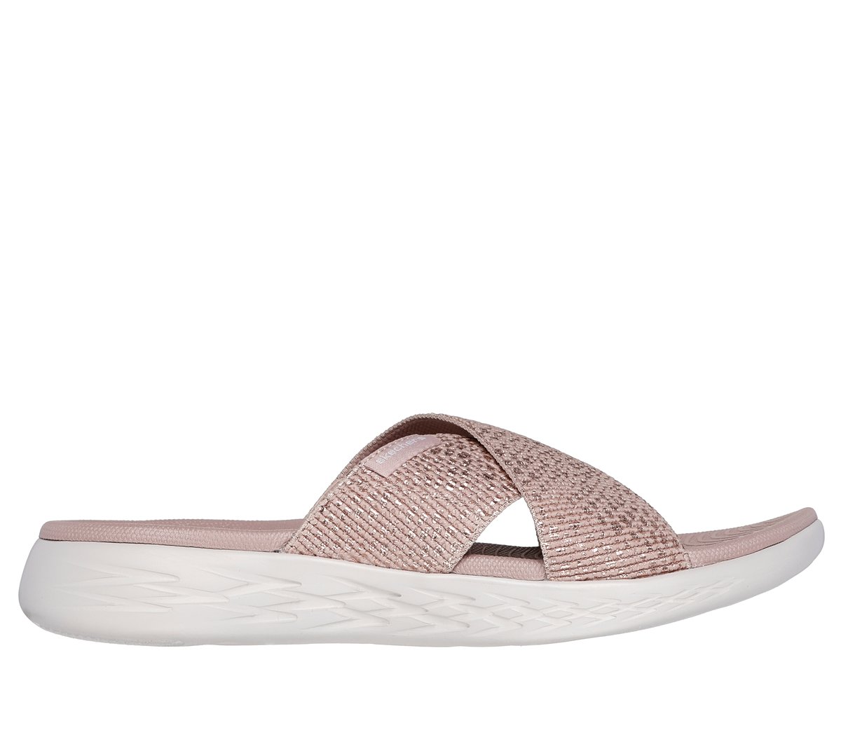 Skechers On-The-GO 600 - Glistening Shoes in Rose Gold, Größe