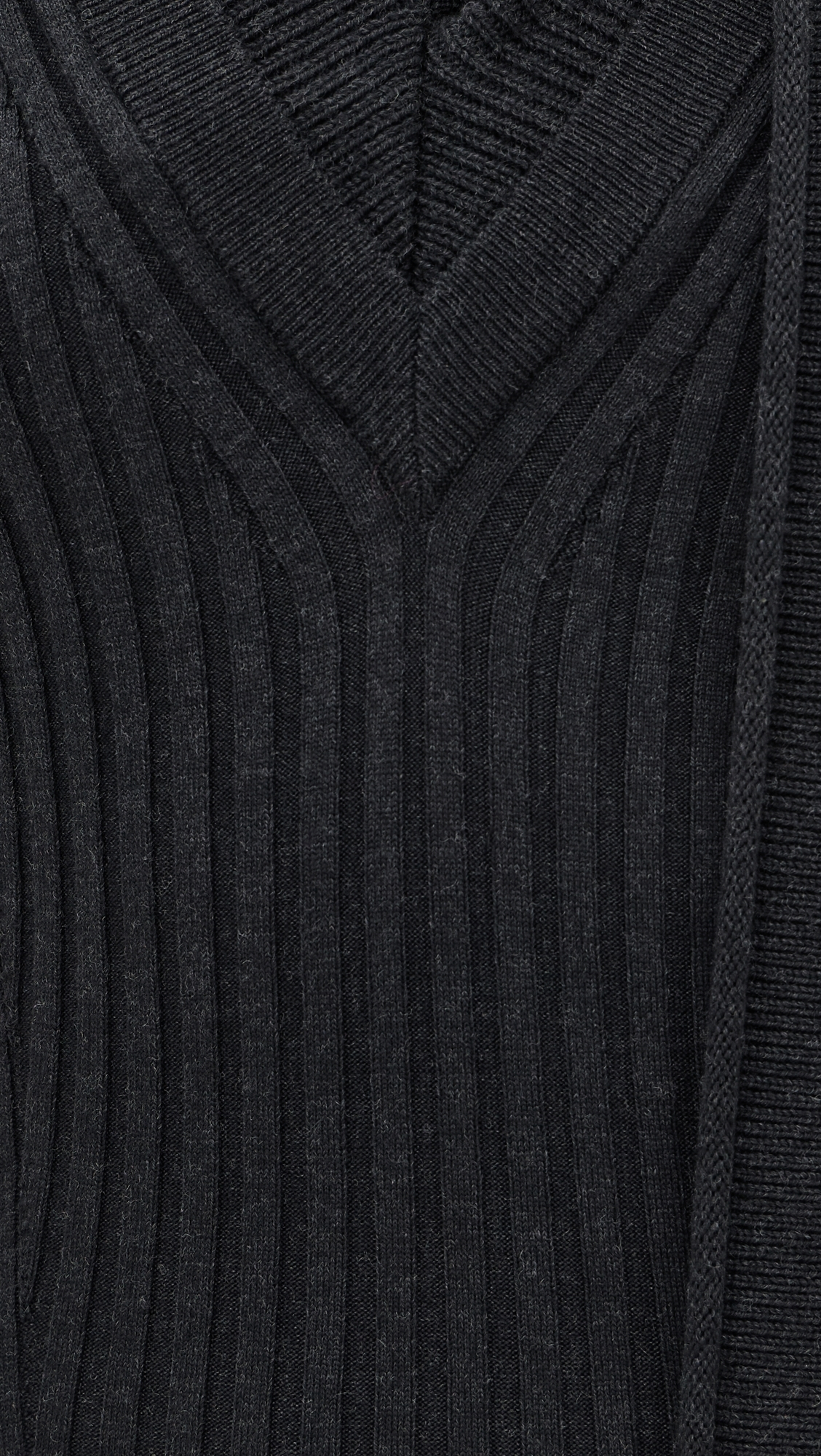 Scarf Dress Charcoal Melange