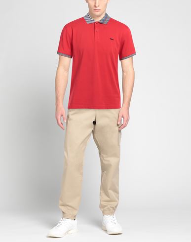 Harmont & Blaine Man Polo shirt Red Size 3XL Cotton