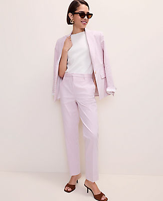 Ann Taylor The Ankle Pant in Seersucker