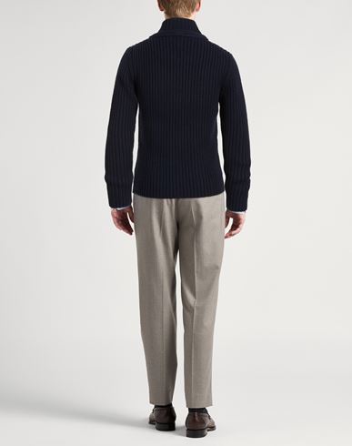 Man Cardigan Navy Size S Merino Wool, Polyamide