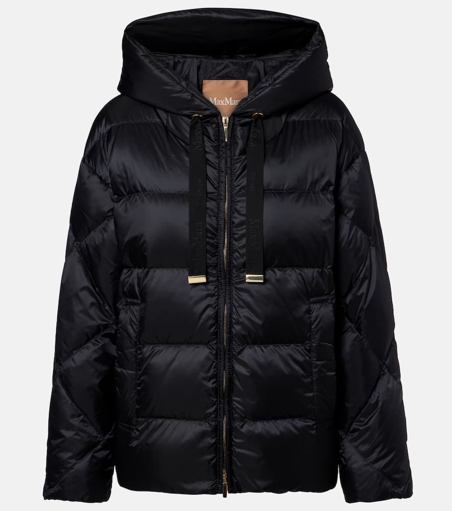 Cube Line quilted down jacket