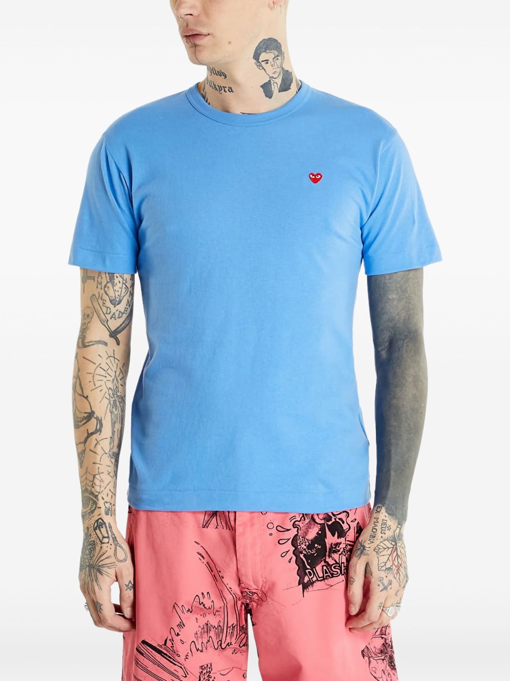 Heart Logo T-shirt - Blue