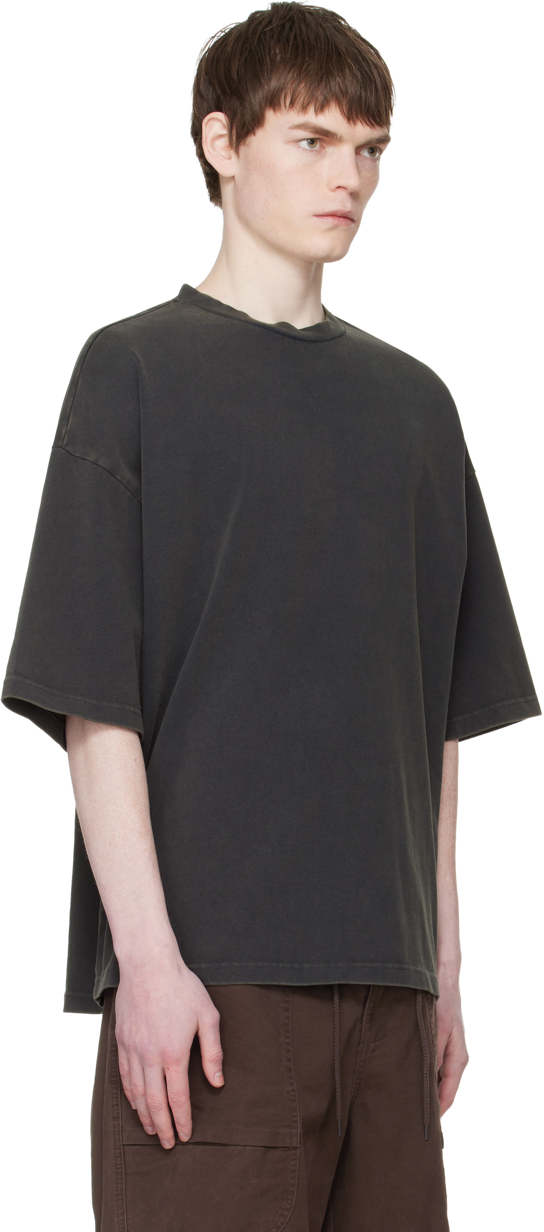 Black Heavy Boxy T-shirt