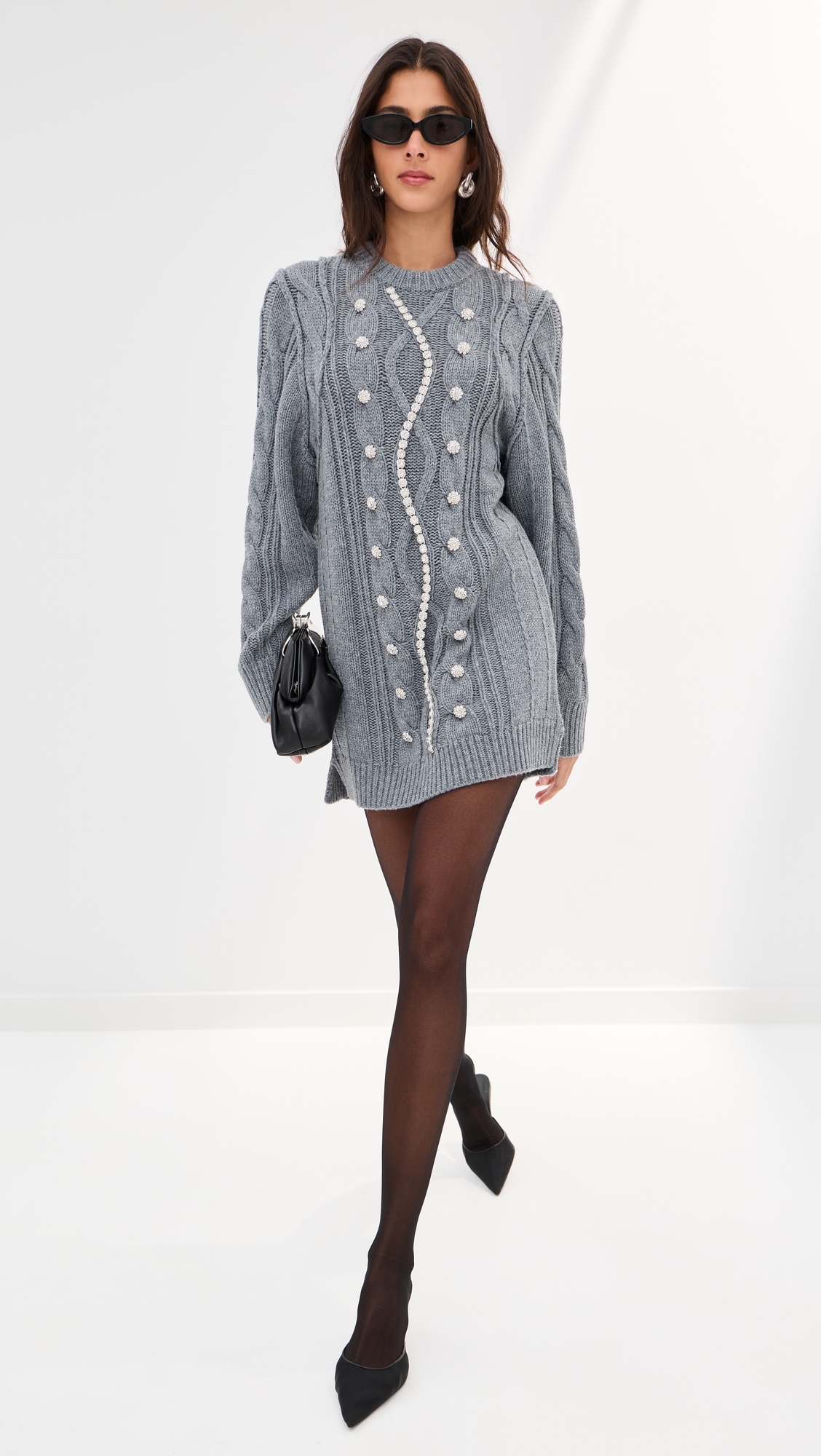 Carrington Dress Heather Grey