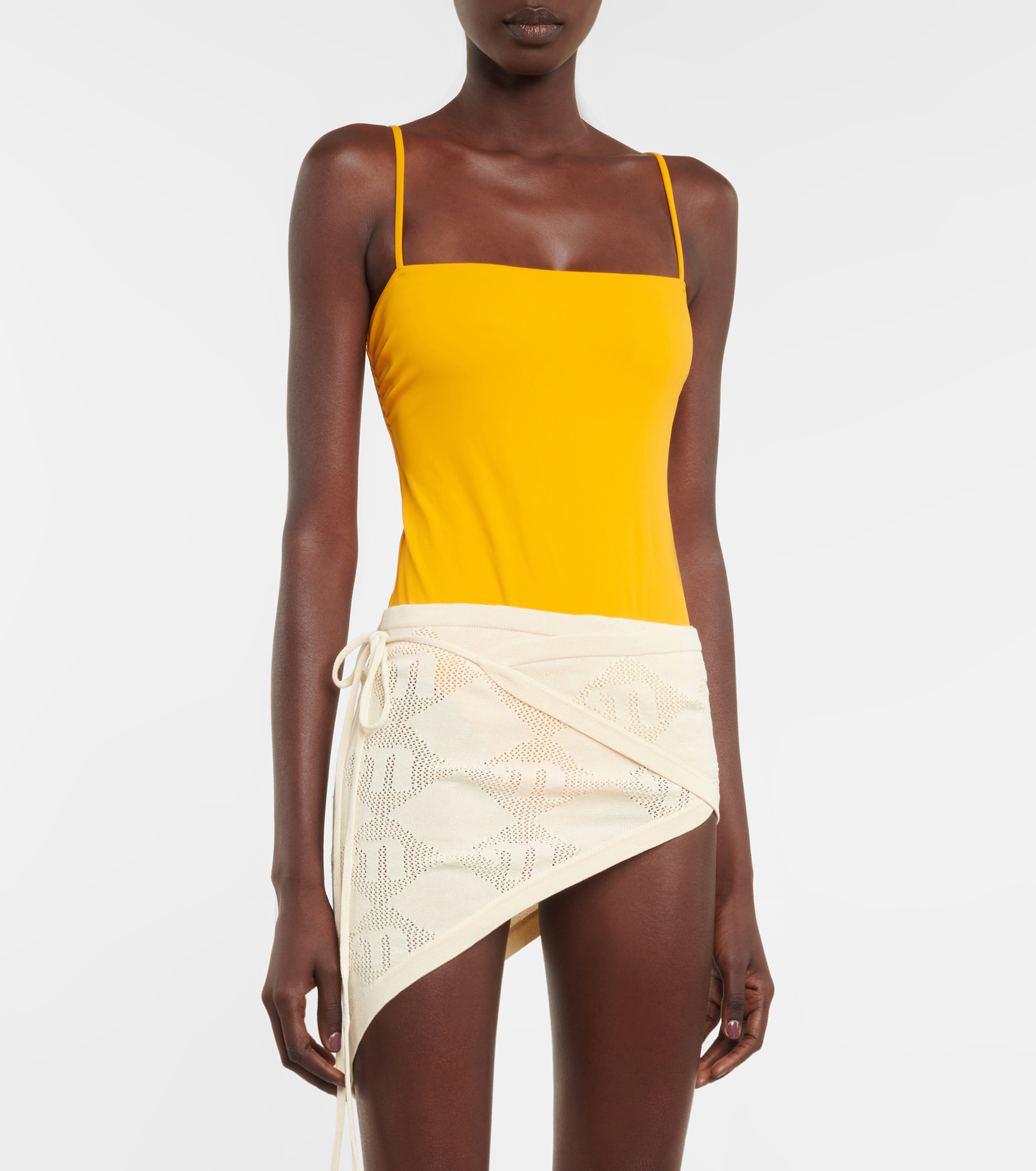 Thorpe crochet beach cover-up