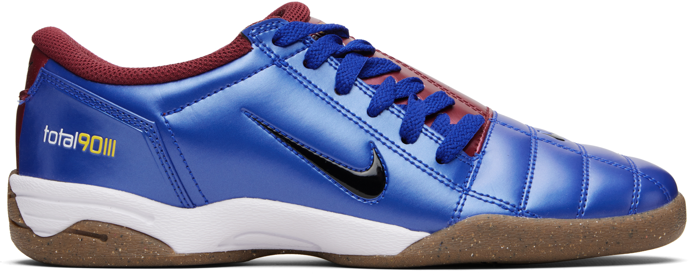 Blue & Burgundy Total 90 Sneakers