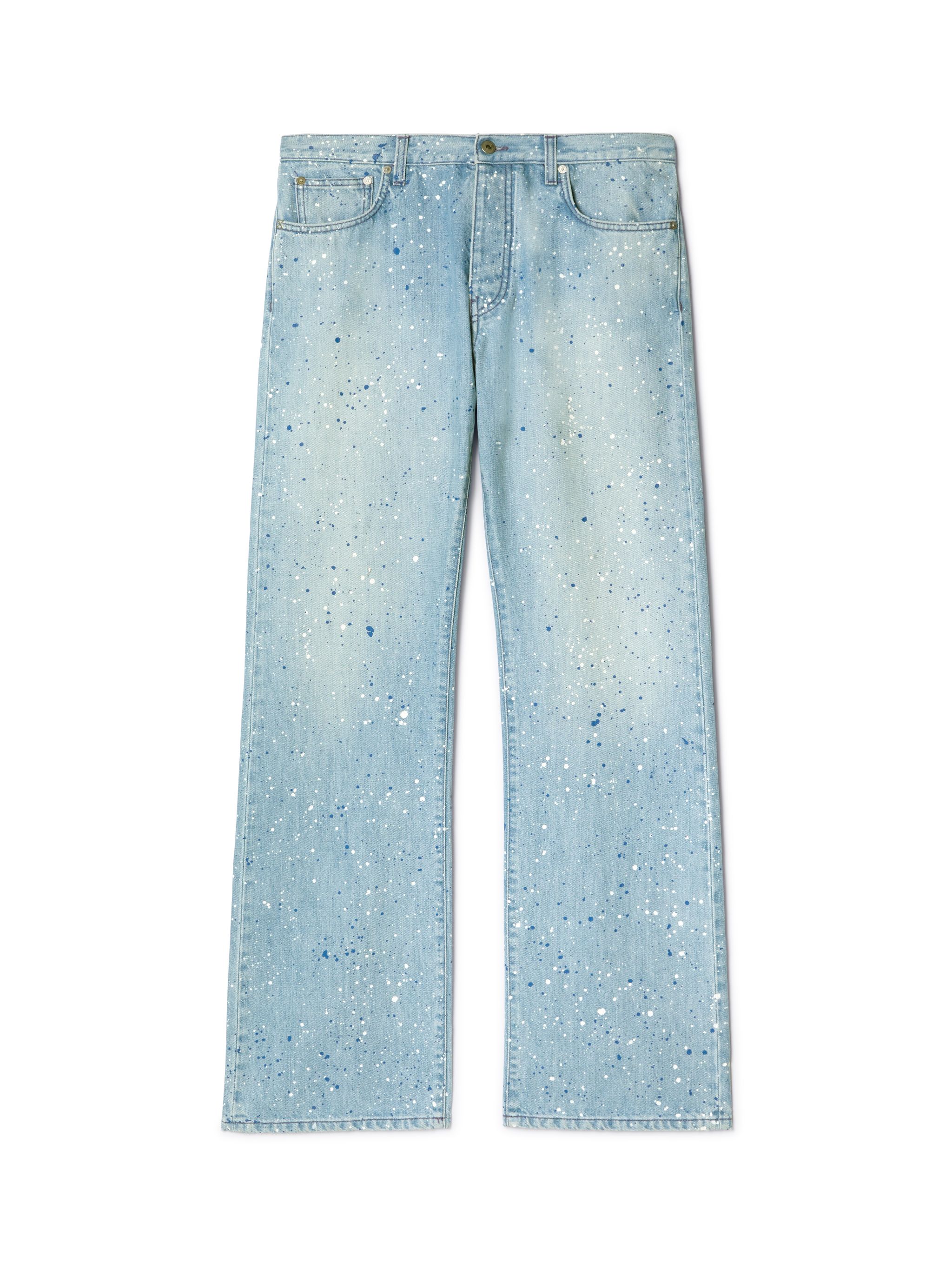 Paint Relaxed Jeans Navy Blue - Multicol