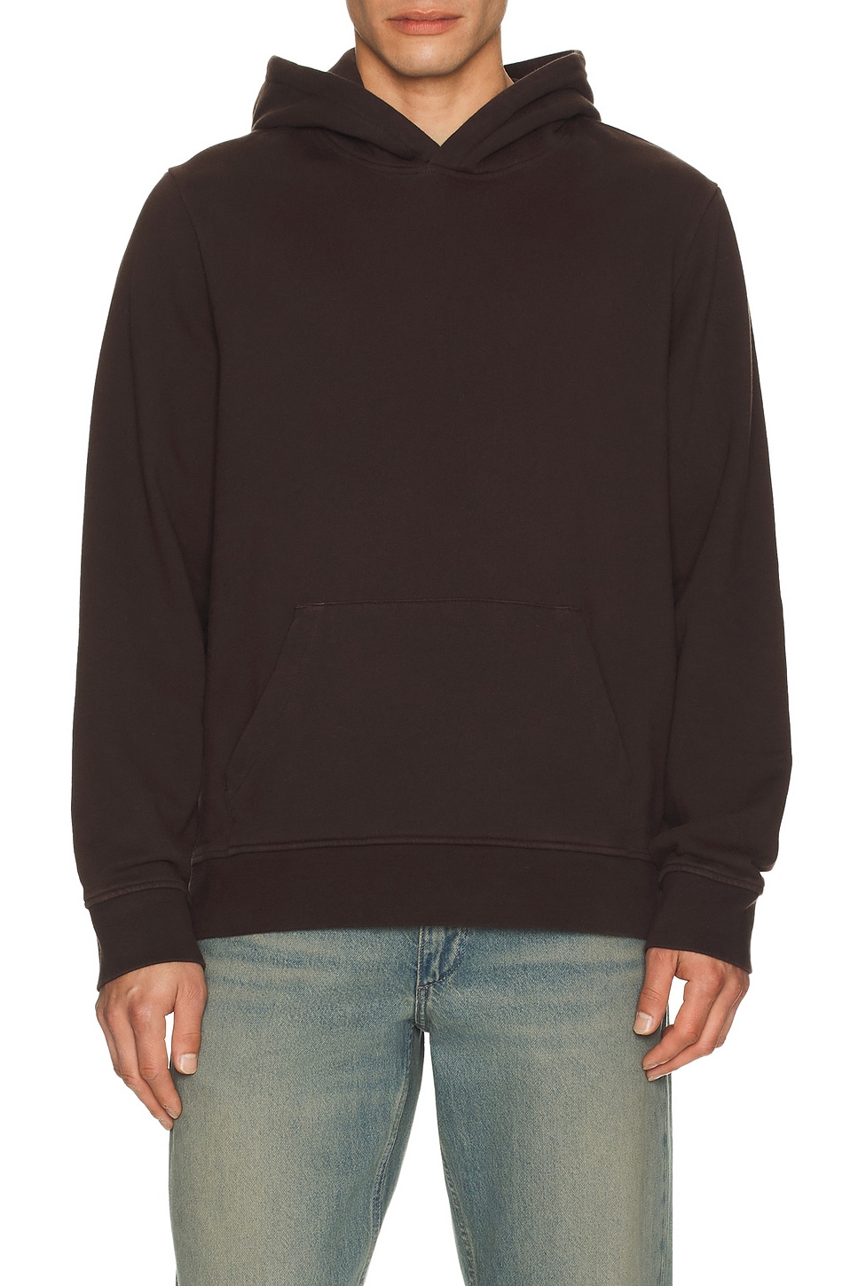 Onia Terry Pullover Hoodie in Brown. - XL/1X also in L