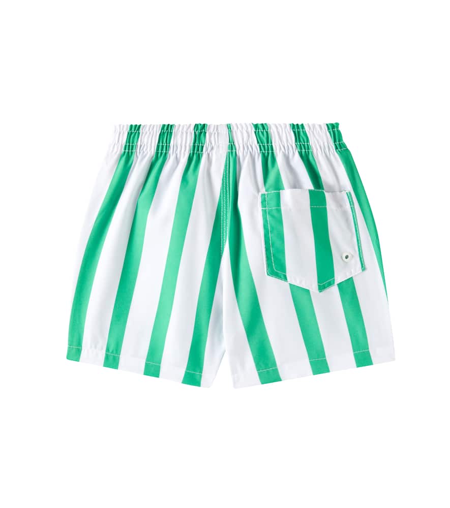 Fábula Nino striped swim trunks