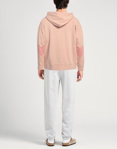 Sandro Man Sweatshirt Blush Size M Cotton, Elastane