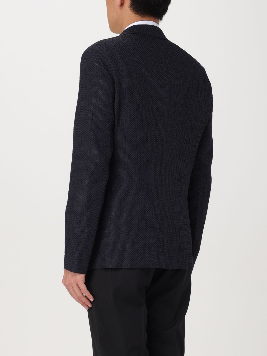 Blazer Men color Blue