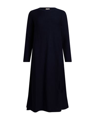 Woman Midi dress Midnight blue Size 4 Merino Wool