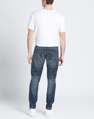 Man Jeans Blue Size 30 Cotton, Elastane