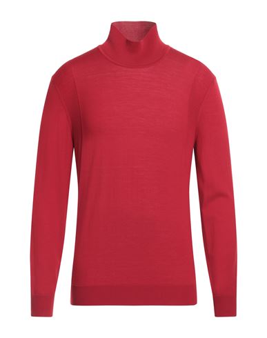 Man Turtleneck Red