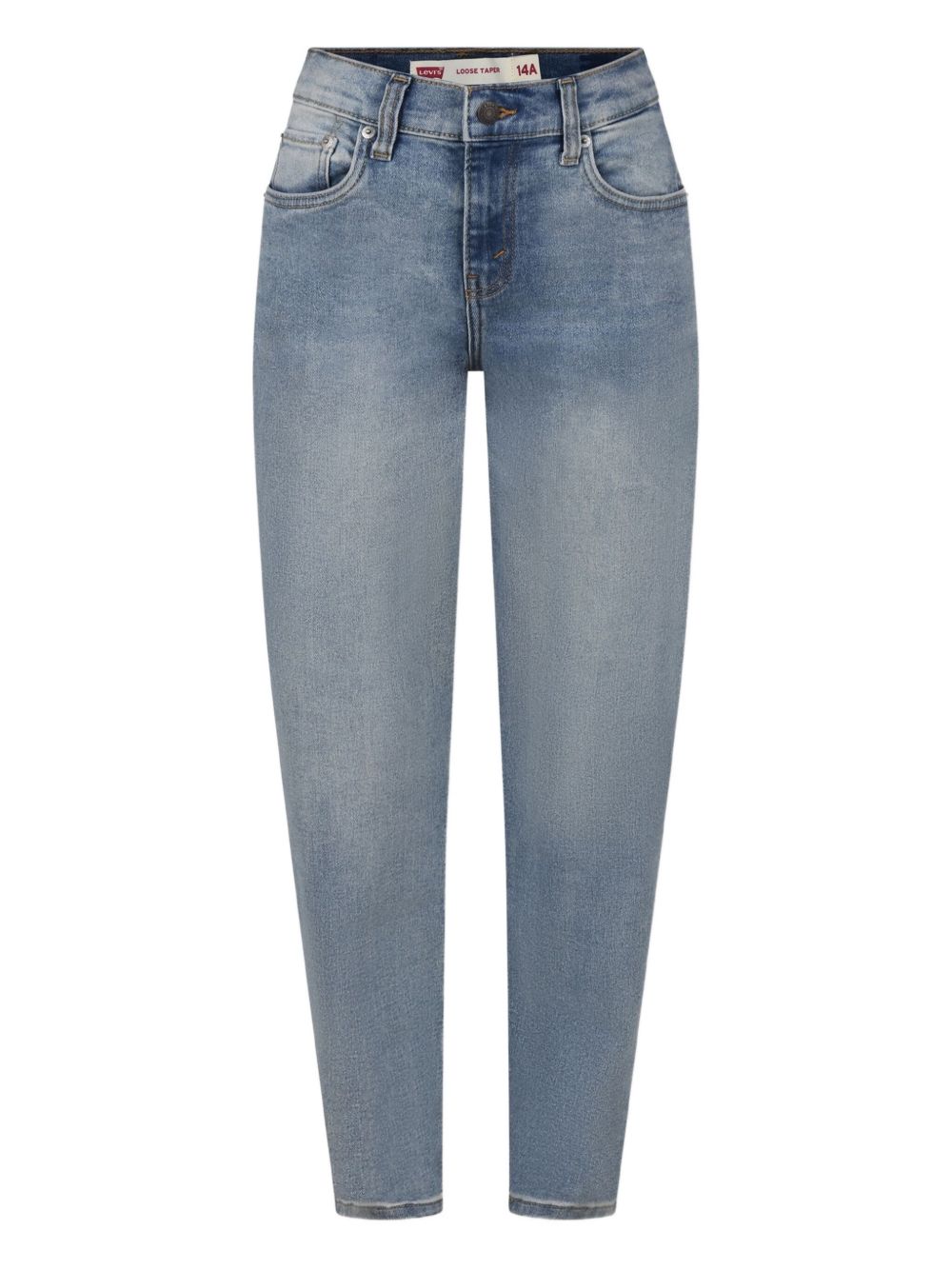 Logo-patch jeans - Blue