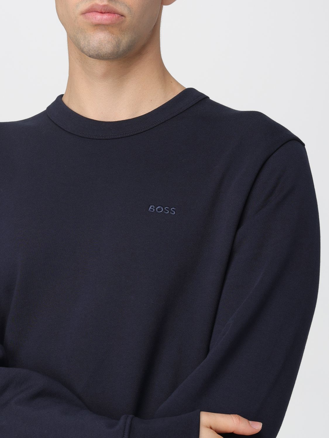 Sweatshirt Men color Blue