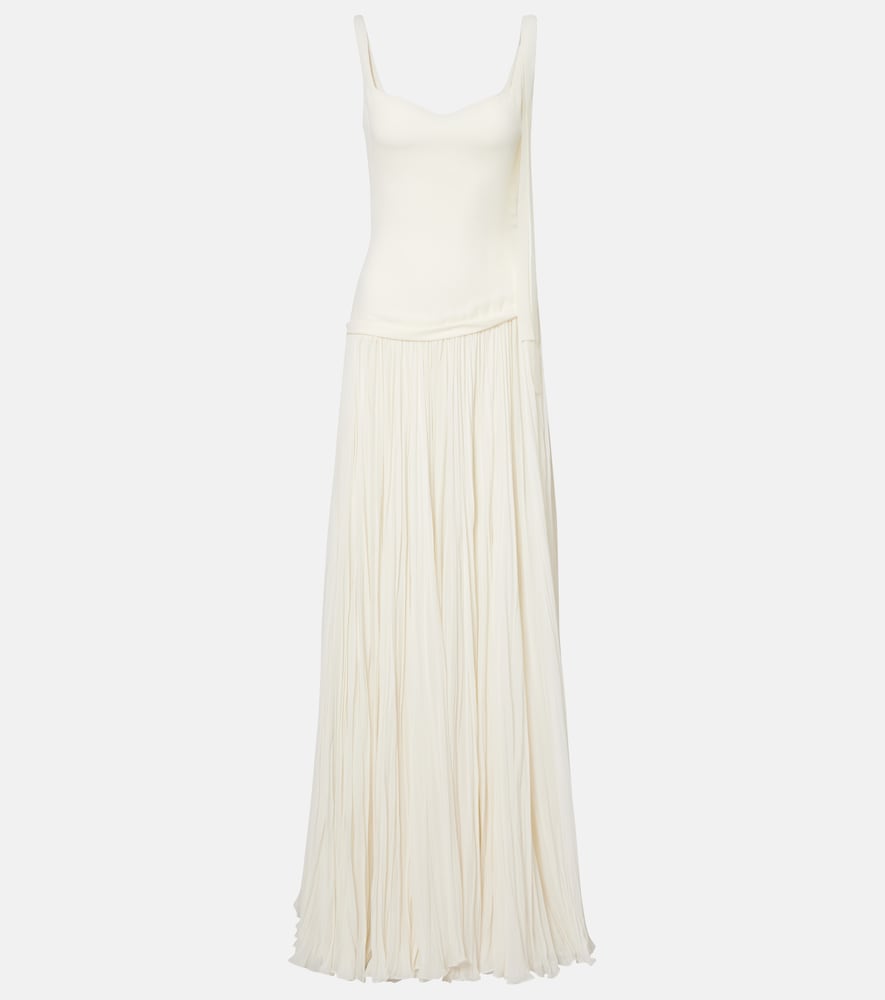 Crêpe gown