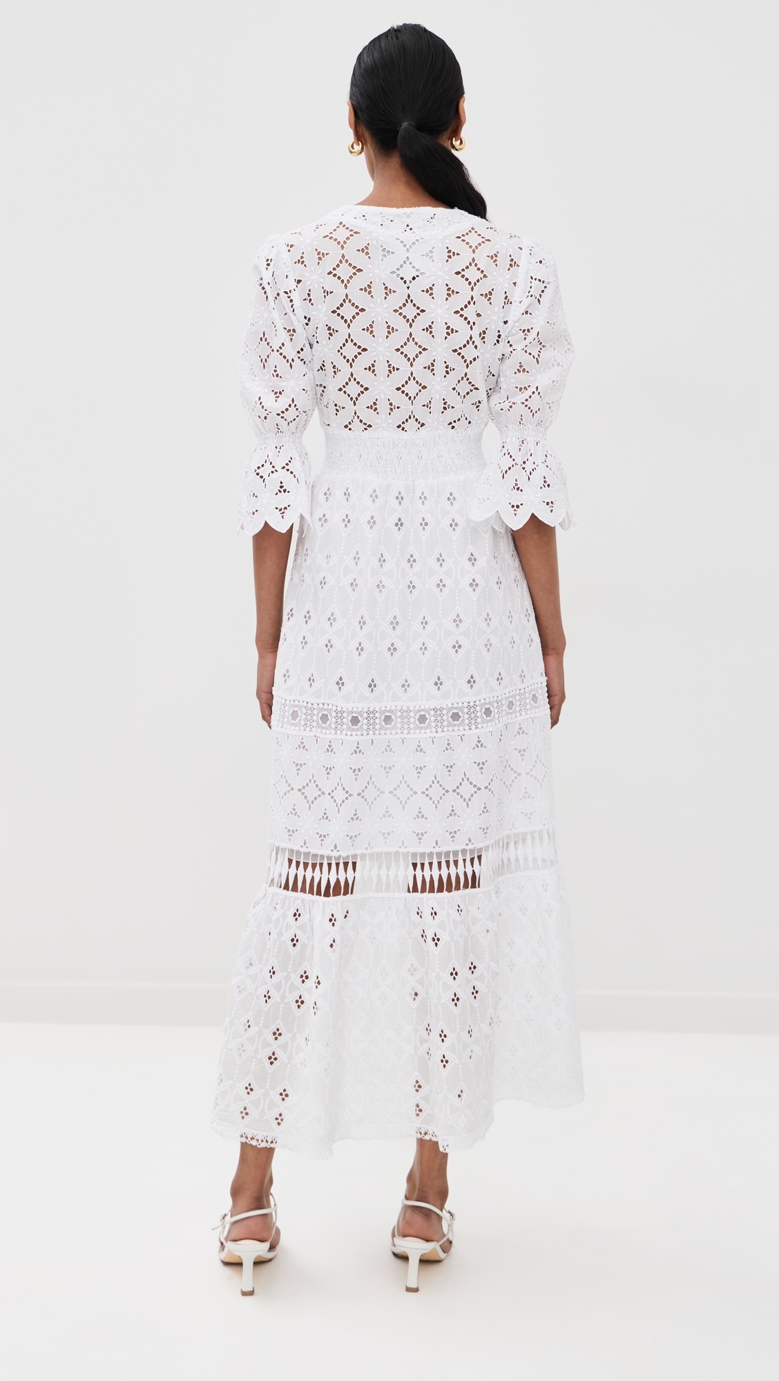 Curry Dress White