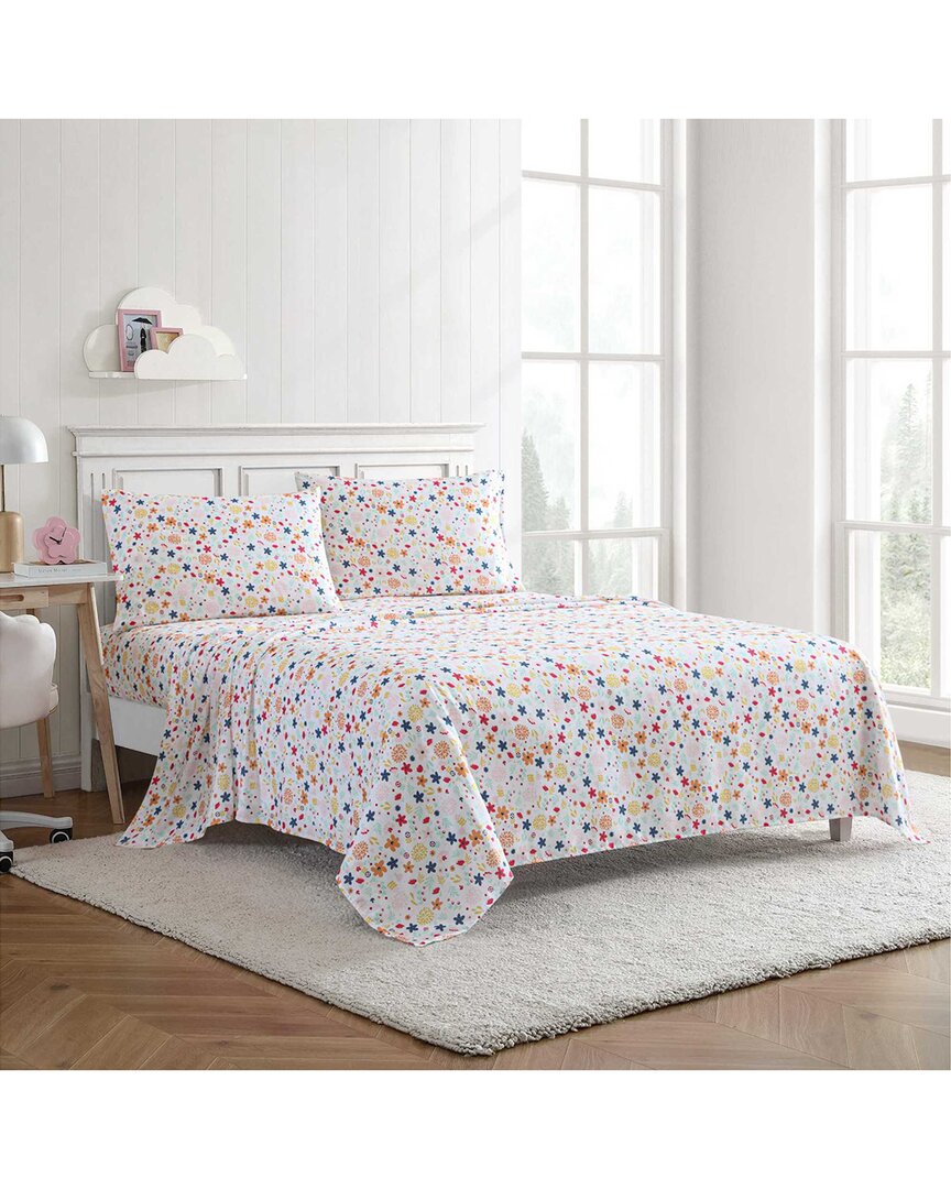 Colorful Floral Ultra Soft Sheet Set