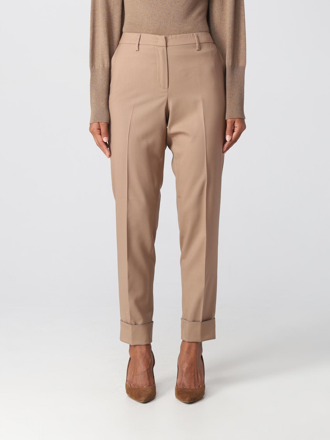 Pants FABIANA FILIPPI Woman color Camel