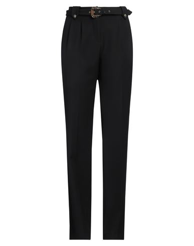 Versace Jeans Couture Woman Pants Black Size 2 Viscose, Polyamide, Elastane