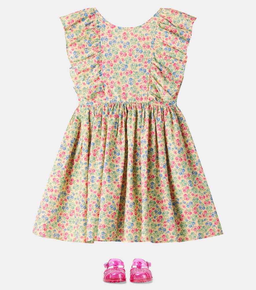 Konges Sløjd Cianna ruffled floral cotton dress