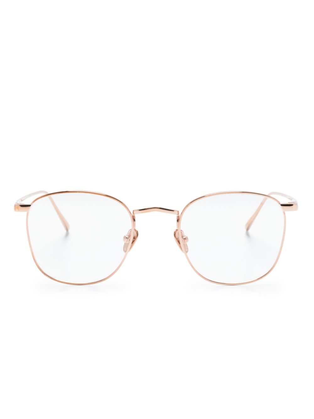 Round-frame glasses - Pink