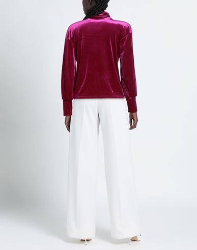 Woman Top Magenta Size M Polyester, Elastane