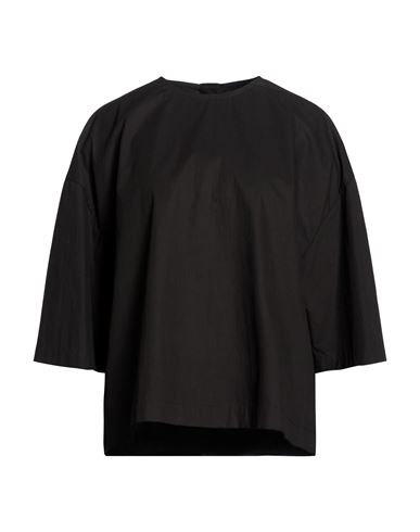 Woman Top Black Size 2 Cotton